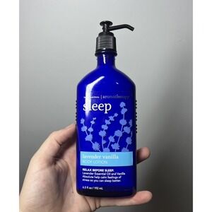 Bath & Body Works Aromatherapy Sleep Body Lotion Lavender Vanilla 6.5 fl oz NWT